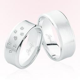 Verighete Cu Pietre | JSS 4904 | Verighete Jasmin