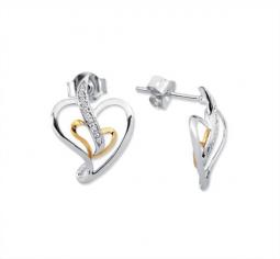 RBE 4677 - Cercei Cu Diamante | Rosa Bianco