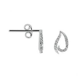 RBE 4487 - Cercei Cu Diamante | Rosa Bianco