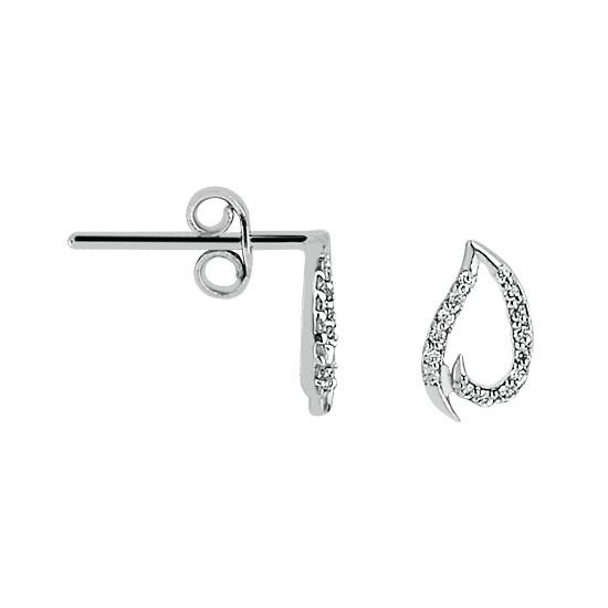 RBE 4487 - Cercei Cu Diamante | Rosa Bianco