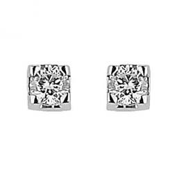 RBE 4362 - Cercei Cu Diamante | Rosa Bianco