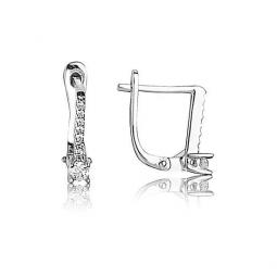 RBE 4097 - Cercei Cu Diamante | Rosa Bianco