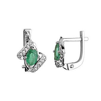 RBE 4032 - Cercei Cu Diamante | Rosa Bianco
