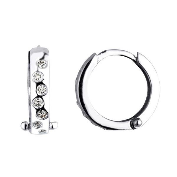RBE 3109 - Cercei Cu Diamante | Rosa Bianco