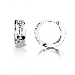 RBE 3081 - Cercei Cu Diamante | Rosa Bianco