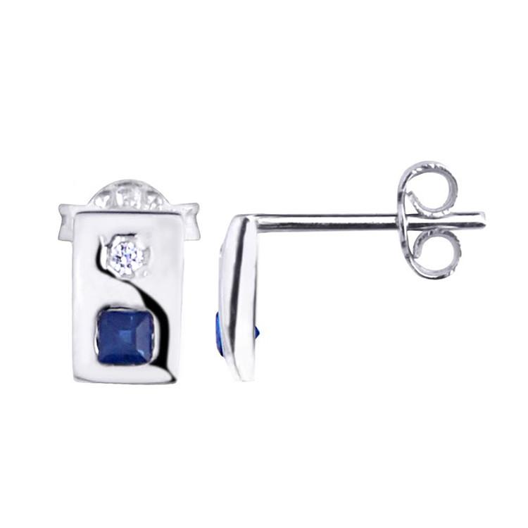 RBE 3048 - Cercei Cu Diamante | Rosa Bianco