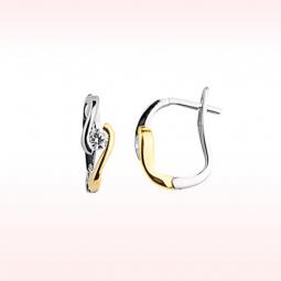RBE 3351 - Cercei Cu Diamante | Rosa Bianco