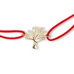 Bratara cu snur rosu - copacul vietii - SRN0068