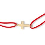 Bratara cu snur rosu - cruciulita - SRN0076