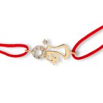 Bratara cu snur rosu - ingeras - SRN0048