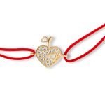 Bratara cu snur rosu - mar - SRN0051