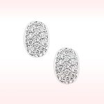 RBE 3006 - Cercei Cu Diamante | Rosa Bianco