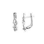 RBE 3034 - Cercei Cu Diamante | Rosa Bianco