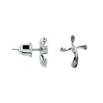 RBE 3050 - Cercei Cu Diamante | Rosa Bianco