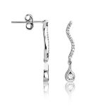 RBE 3056 - Cercei Cu Diamante | Rosa Bianco