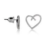 RBE 3061 - Cercei Cu Diamante | Rosa Bianco