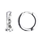 RBE 3109 - Cercei Cu Diamante | Rosa Bianco