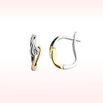 RBE 3351 - Cercei Cu Diamante | Rosa Bianco