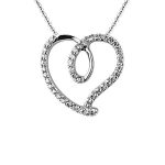 RBP 2031 - Pandantiv Cu Diamant | Rosa Bianco