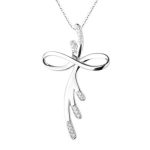 RBP 2054 - Pandantiv Cu Diamant | Rosa Bianco