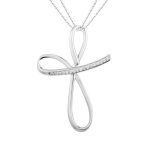 RBP 2058 - Pandantiv Cu Diamant | Rosa Bianco