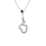 RBP 2089 - Pandantiv Cu Diamant | Rosa Bianco