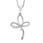 RBP 2131 - Pandantiv Cu Diamant | Rosa Bianco