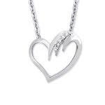 RBP 2144 - Pandantiv Cu Diamant | Rosa Bianco