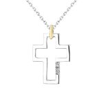 RBP 2168 - Pandantiv Cu Diamant | Rosa Bianco