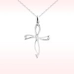 RBP 2172 - Pandantiv Cu Diamant | Rosa Bianco