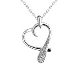 RBP 2191 - Pandantiv Cu Diamant | Rosa Bianco