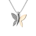 RBP 2448 - Pandantiv Cu Diamant | Rosa Bianco