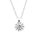 RBP 4156 - Pandantiv Cu Diamant | Rosa Bianco