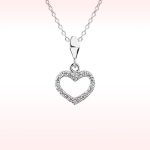 RBP 4316 - Pandantiv Cu Diamant | Rosa Bianco