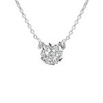 RBP 4326 - Pandantiv Cu Diamant | Rosa Bianco