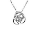 RBP 4521 - Pandantiv Cu Diamant | Rosa Bianco