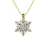 RBP 4591 - Pandantiv Cu Diamant | Rosa Bianco