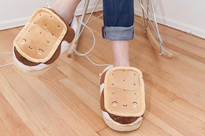 Papuci casa USB